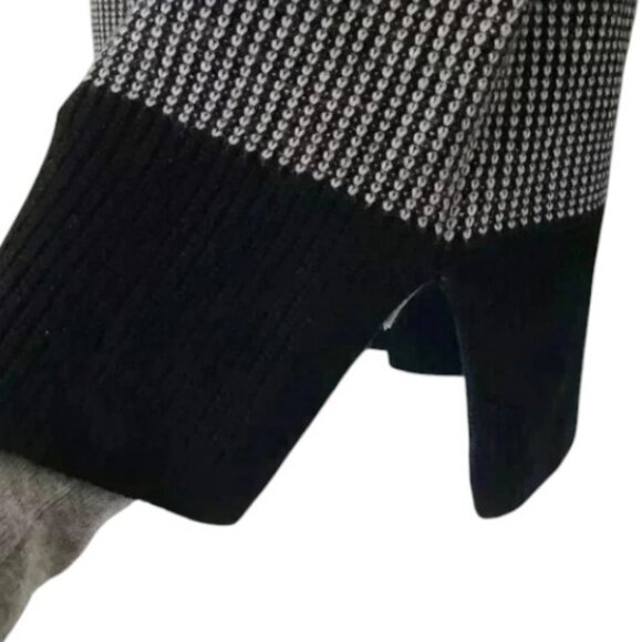 Banana Republic black/grey boxy sweater size M - Picture 4 of 9